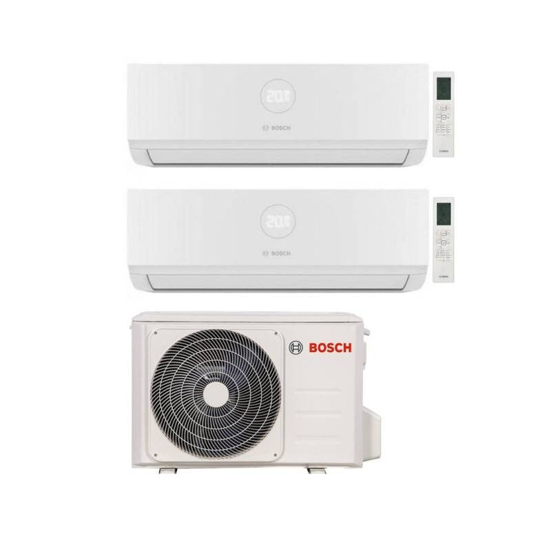 Condizionatore Climatizzatore Junkers Bosch Dual Split Climate 5000 R-32 9000+12000 Con 5000M 41/2 E Wi-Fi Optional