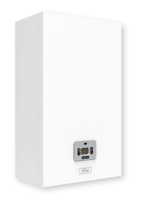 Caldaia a Condensazione Ferroli Bluehelix Theta 24C Completa di Kit Scarico Fumi Metano/Gpl Cod. 0TPY2AWA