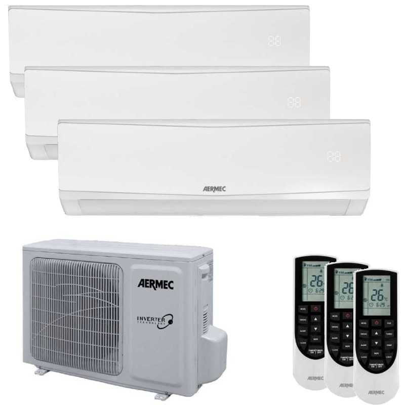 Condizionatore Climatizzatore Aermec Trial Split Inverter Modello SPG 9000+9000+9000 R-32 Con MPG630 Wi-Fi Optional
