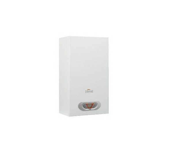 Scaldabagno a Gas Ferroli Sky Eco F 14 GPL Low Nox 14 LT Completo di Kit Scarico Fumi