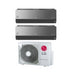Condizionatore Climatizzatore LG Dual Split Inverter R-32 ArtCool Uv Nano Mirror 9000+9000 Btu con MU2R15 U13 Wifi integrato 9+9
