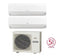 Climatiseur Hitachi Dual Split Performance R32 12000+12000 BTU avec Wi-Fi en option RAM-53NP3E **PROMOTION**