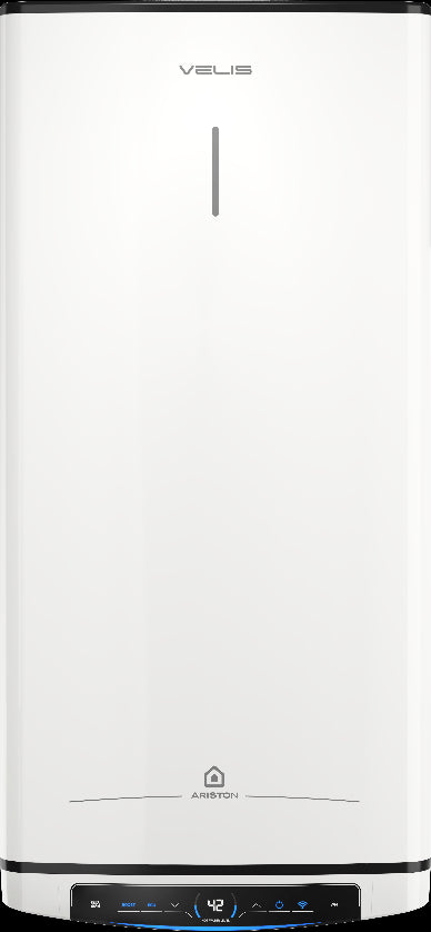Scaldabagno Elettrico Ariston Velis Pro Dry Wi-Fi 100 Litri Doppio Serbatoio Wi-Fi Integrato Cod. 3100910