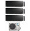 Condizionatore Climatizzatore Trial Daikin inverter Emura Black Wi-Fi R-32 Bluevolution 9000+9000+12000 BTU 3MXM52N/A