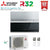 Mitsubishi Electric Dual Split Inverter Air Conditioner Kirigamine Zen R-32 Wi-Fi 9000+18000 With MXZ-3F54VF4
