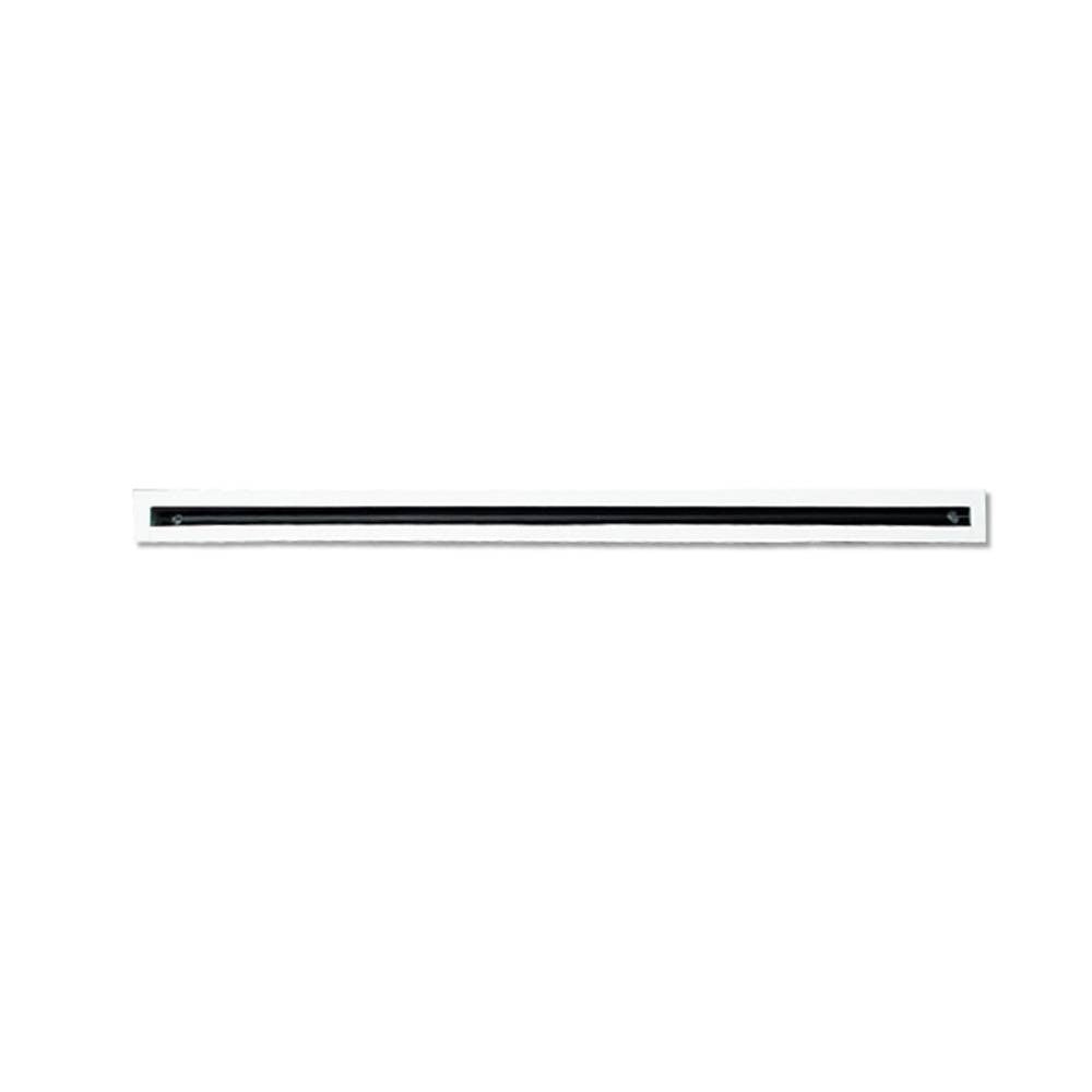 Diffusori Lineari a 1 Feritoia in Alluminio Anodizzato o Bianco RAL9010 DLF20 Con Deflettore