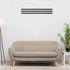 Diffusori Lineari a 3 Feritoie in Alluminio Anodizzato o Bianco RAL9010 DLF20 Con Deflettore