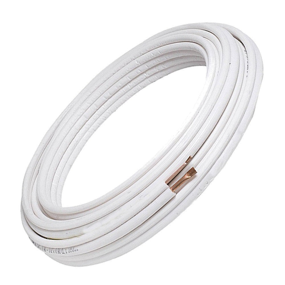 Tuyau en cuivre de 5/8 po, 1 mm d'épaisseur, rouleau de 25 m