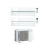 Condizionatore Climatizzatore Mitsubishi Electric Dual Split Kirigamine Style Pearl White R-32 18000+18000 BTU Con MXZ-3F54VF4 18+18