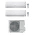 Condizionatore Climatizzatore Hermann Saunier Duval serie Vivair One dual split inverter R-32 9000+9000 btu con SDH1-050 Wifi optional