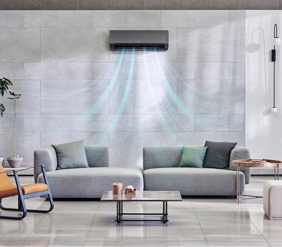 Condizionatore Climatizzatore LG Dual Split Inverter R-32 ArtCool Uv Nano Mirror 9000+9000 Btu con MU2R15 U13 Wifi integrato 9+9