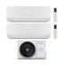 Condizionatore Climatizzatore Junkers Bosch Dual Split Inverter R-32 Serie Climate 4000i 9000+12000 BTU Con 5000M 53/2 E Wi-Fi Optional