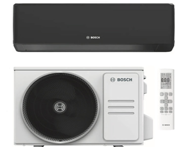 Condizionatore Climatizzatore Junkers Bosch Monosplit Inverter R-32 Serie Climate 7000i Black 9000 BTU CL7000iU W 26 EB Wi-Fi Integrato