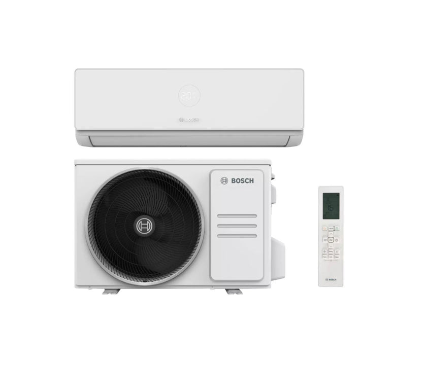 Condizionatore Climatizzatore Junkers Bosch Monosplit Inverter R-32 Serie Climate 7000i Silver 15000 BTU CL7000iU W 41 ES Wi-Fi Integrato
