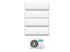 Condizionatore Climatizzatore Hisense Quadri Split Inverter R-32 Hi-Comfort 12000+12000+12000+12000 Con 5AMW105U4RQC WiFi Integrato 12+12+12+12