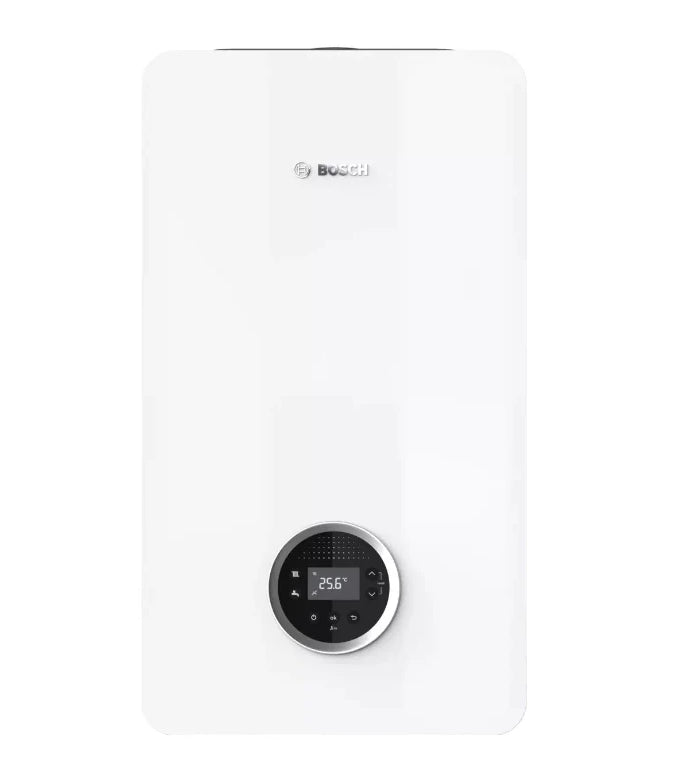 Caldaia A Condensazione Junkers Bosch Condens 4300I W 24/30 Bianca Metano Completa di Kit Scarico Fumi GC4300i