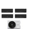 Condizionatore Climatizzatore Junkers Bosch Quadri Split Inverter R-32 Serie Climate 7000i Black 7000+7000+9000+9000 BTU Con 5000M 105/4 E Wi-Fi Integrato 7+7+9+9