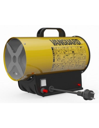 Générateur d'air chaud Master modèle GAS11 10,5 kW, structure en acier avec thermostat de surchauffe