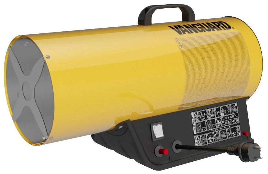 Générateur d'air chaud Master modèle GAS33M 33,0 kW, structure en acier avec thermostat de surchauffe