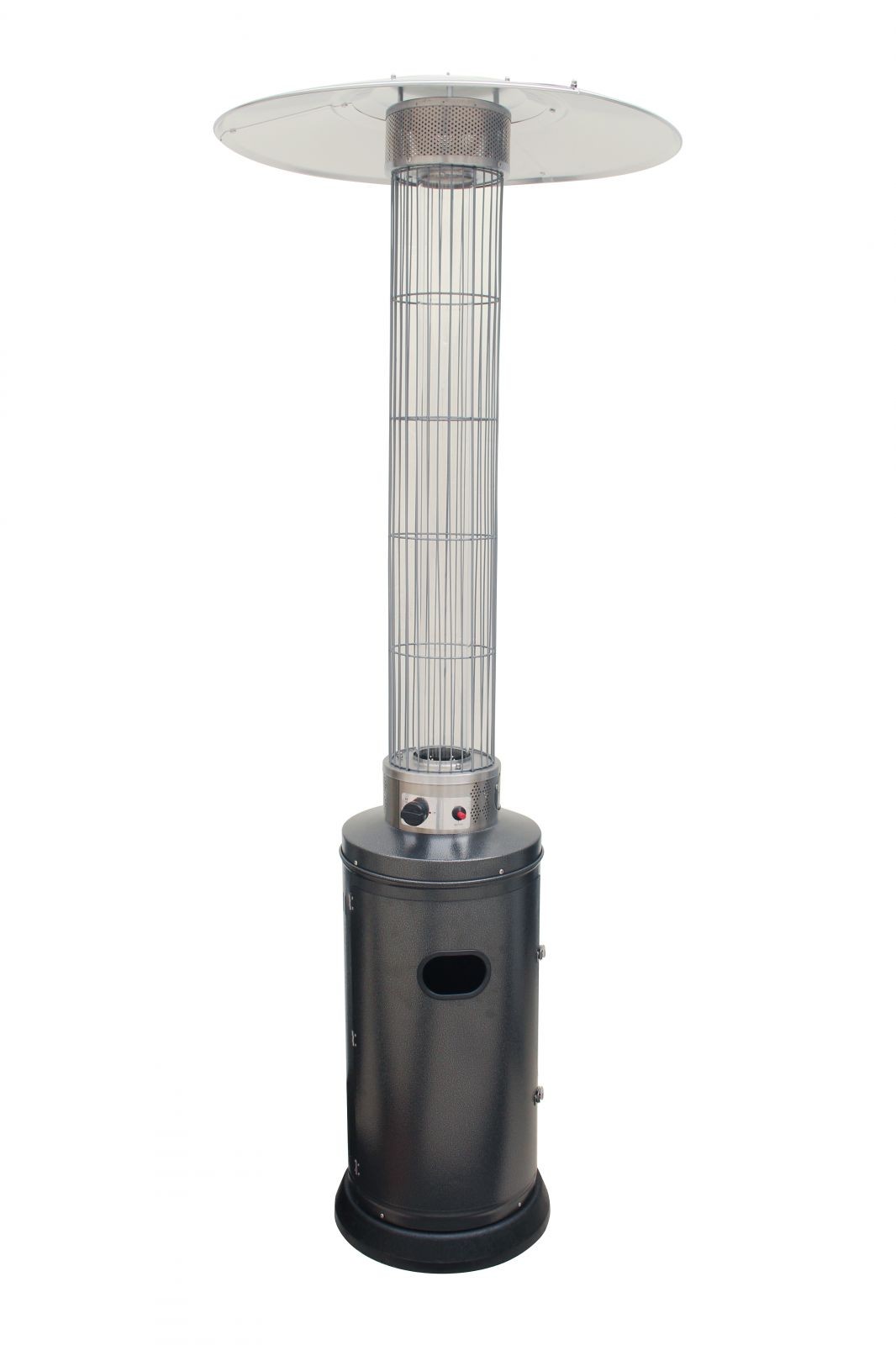 Stufa Aerea Circolare Teporus Acciaio Verniciato Antracite 10,5 Kw