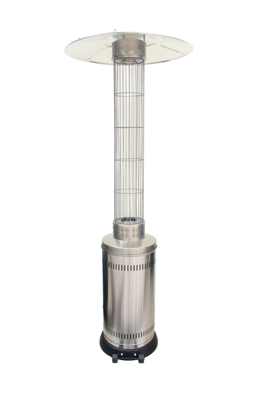 Stufa Aerea Circolare Teporus in Acciaio INOX 10,5 Kw