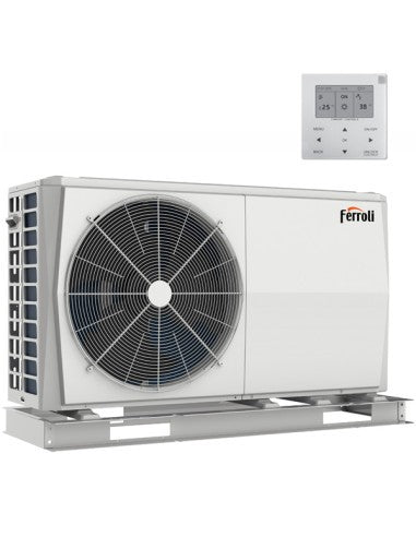 Pompa di Calore Monoblocco Ferroli Trifase Reversibile Modello OMNIA M 3.2 da 12 Kw Con Compressore Comprensivo di Comando e Wi-Fi Integrato Cod. 2CP000HF