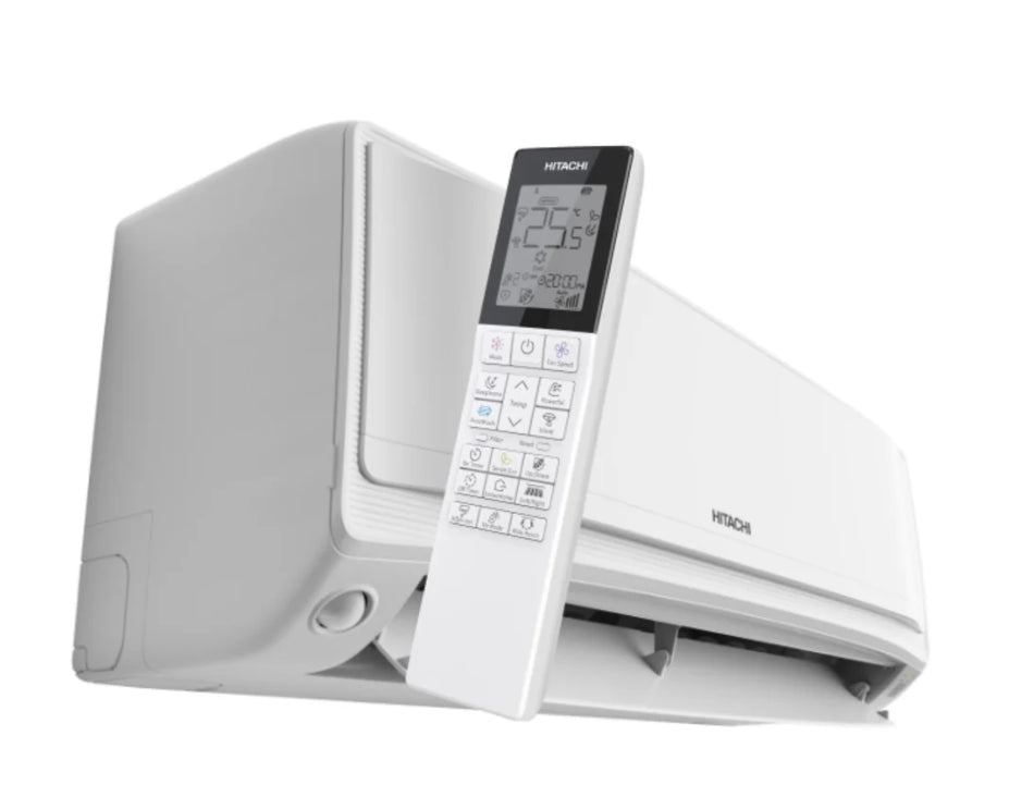 Condizionatore Climatizzatore Hitachi Dual Split Inverter R-32 Serie AIRHOME 600 9000+9000 BTU Con RAM-G55N2HAE Wi-Fi Integrato 9+9