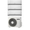 Condizionatore Climatizzatore Hitachi Trial Split Inverter R-32 airHome 400 9000+9000+12000 BTU Con RAM-E53N3HAE Wi-Fi Integrato 9+9+12