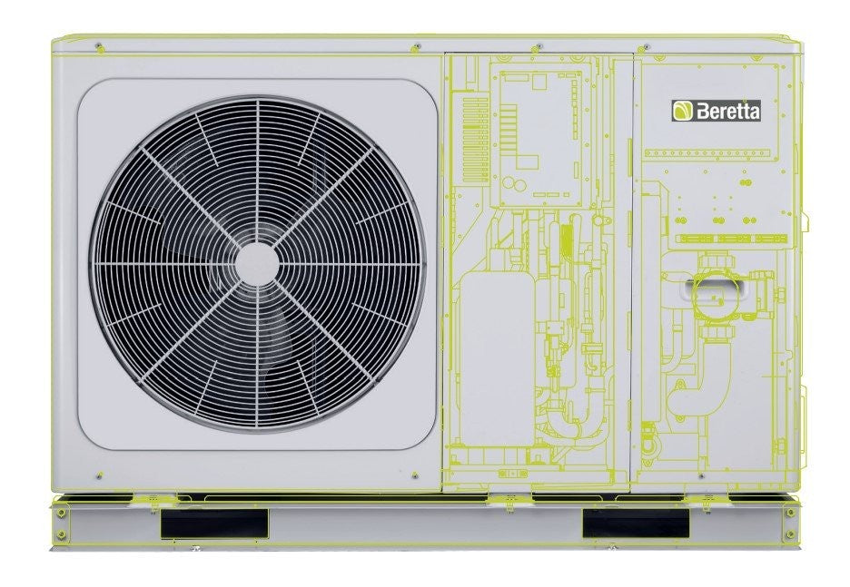 Pompa di Calore Idronica Beretta Modello HYDRO UNIT M 016T Trifase R-32 Aria-Acqua Comando Incluso Cod. 20203678