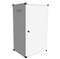 Copricaldaia in lamiera zincata bianco universale Made in Italy 960x540x430 mm
