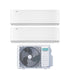 Condizionatore Climatizzatore Hisense Dual Split Inverter R-32 Serie Energy Pro X 9000+9000 BTU Con 2AMW52U4RXC Wi-Fi Integrato 9+9