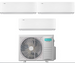 Hisense Trial Split Inverter R-32 Energy Pro X Series Air Conditioner 12000+12000+12000 BTU With 3AMW72U4RJC Integrated Wi-Fi 12+12+12 