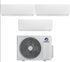 Condizionatore Climatizzatore Gree Trial Split Inverter R-32 Modello Pular 9000+9000+12000 BTU Wi-Fi Integrato Con GWHD(21)NK6LO