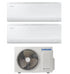 Condizionatore Climatizzatore Samsung Dual Split inverter Cebu S2 Wi-Fi R-32 9000+12000 BTU Con AJ040TXJ2KG/UE