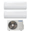 Condizionatore Climatizzatore Samsung Dual Split Inverter Windfree Avant S2 R-32 9000+9000 BTU Wi-Fi Integrato Con AJ050TXJ2KG