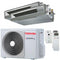 Condizionatore Climatizzatore Toshiba Dual Split Inverter Canalizzato U2 10000+10000 Con RAS-2M14G3AVG-E R-32 Wi-Fi Optional Comando Infrarossi Incluso