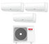 Condizionatore Climatizzatore Riello Trial Split Aaria Plus I R-32 7000+9000+12000 Btu Con U.Esterna 355 PI Wi-Fi Integrato