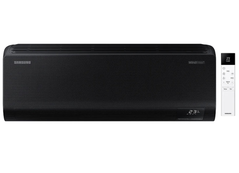 Climatiseur Samsung Quadri Split Inverter Windfree Noir R-32 7000+7000+7000+7000 BTU avec Wi-Fi intégré AJ080TXJ4KG/UE