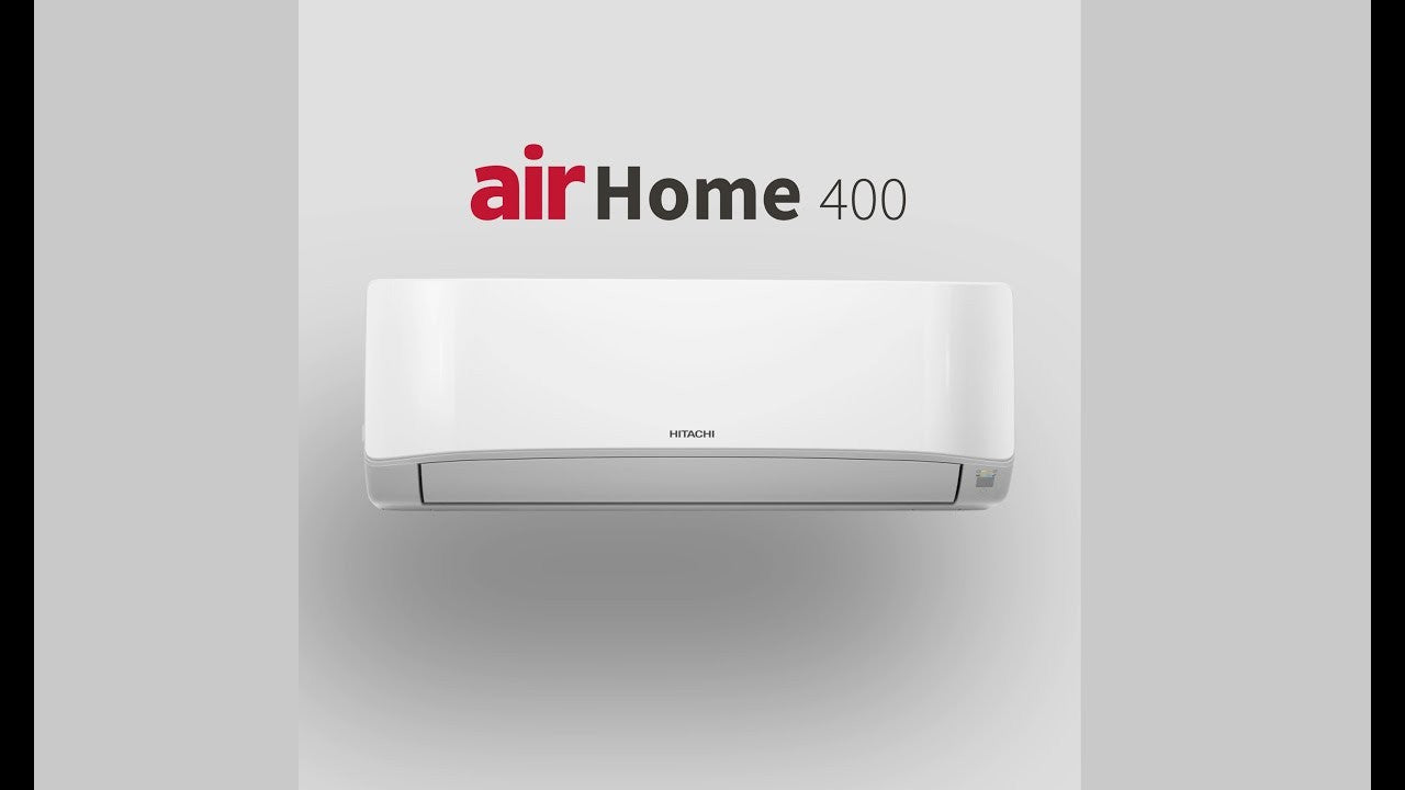 Condizionatore Climatizzatore Hitachi Dual Split Inverter R-32 airHome 400 7000+18000 BTU Con RAM-G55N2HA(B)E Multi Pro G Wi-Fi Integrato 7+18
