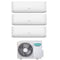 Condizionatore Climatizzatore Hisense Trial Split Inverter R-32 Hi-Comfort 12000+18000+18000 con 5AMW125U4RTA WiFi Integrato
