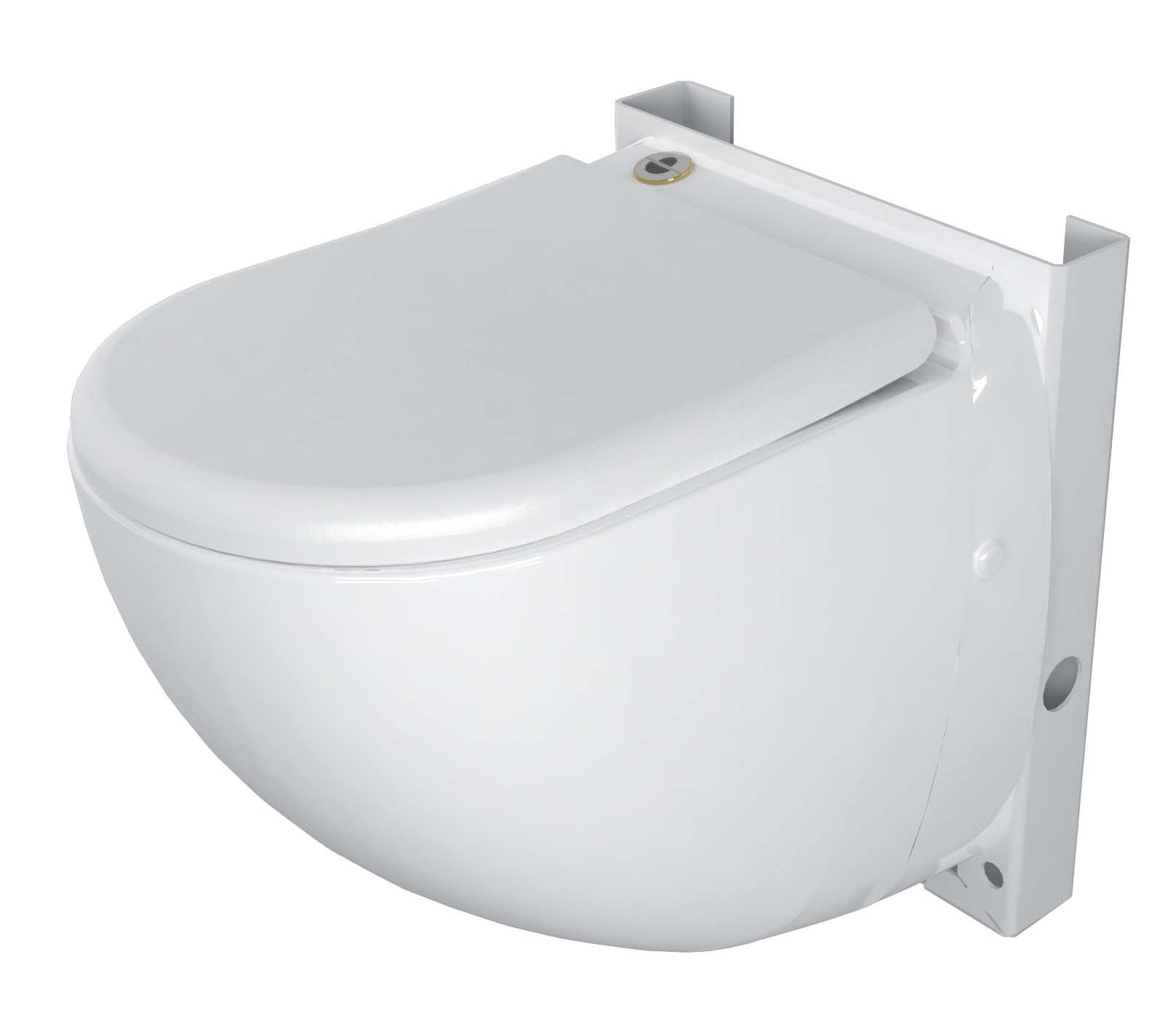 WC Sospeso Con Trituratore Incorporato SFA Modello Sanicompact Comfort Eco Silence