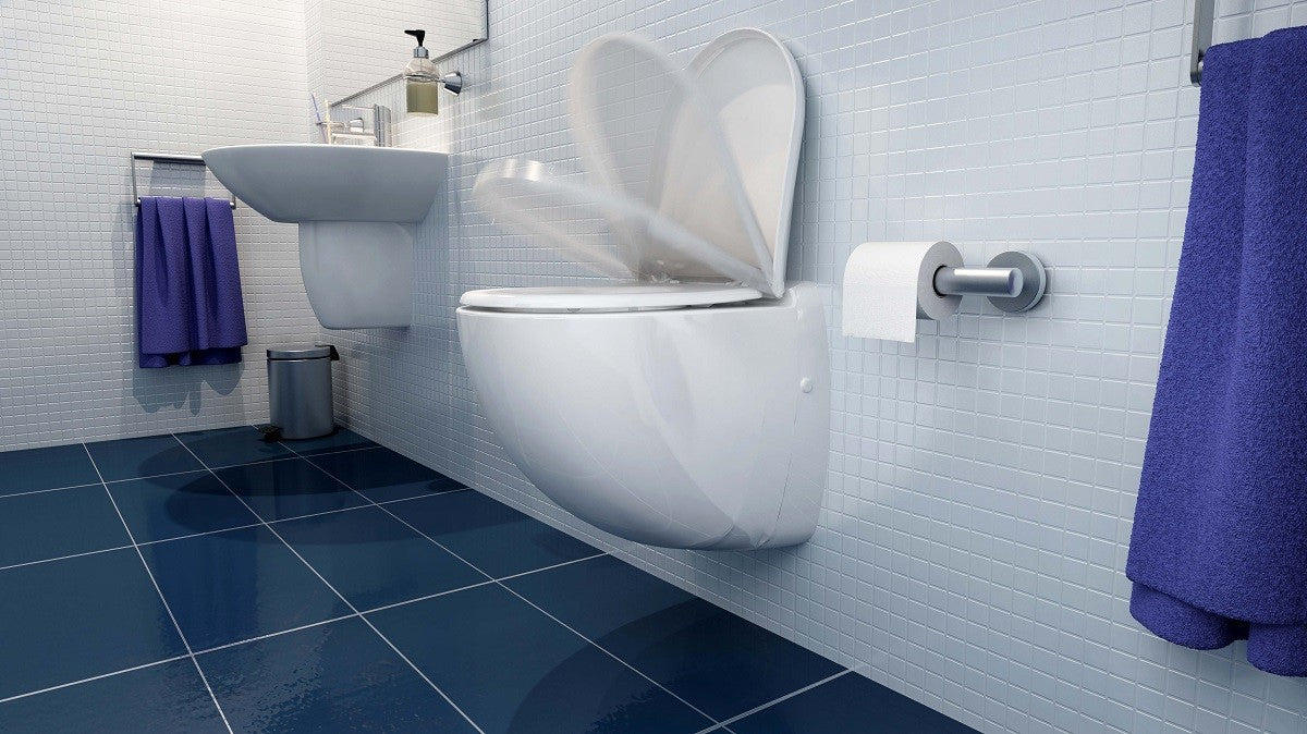 WC Sospeso Con Trituratore Incorporato SFA Modello Sanicompact Comfort Eco Silence