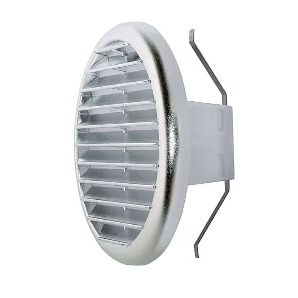 Griglia Tonda Cromata con Molla e Rete Varie Misure