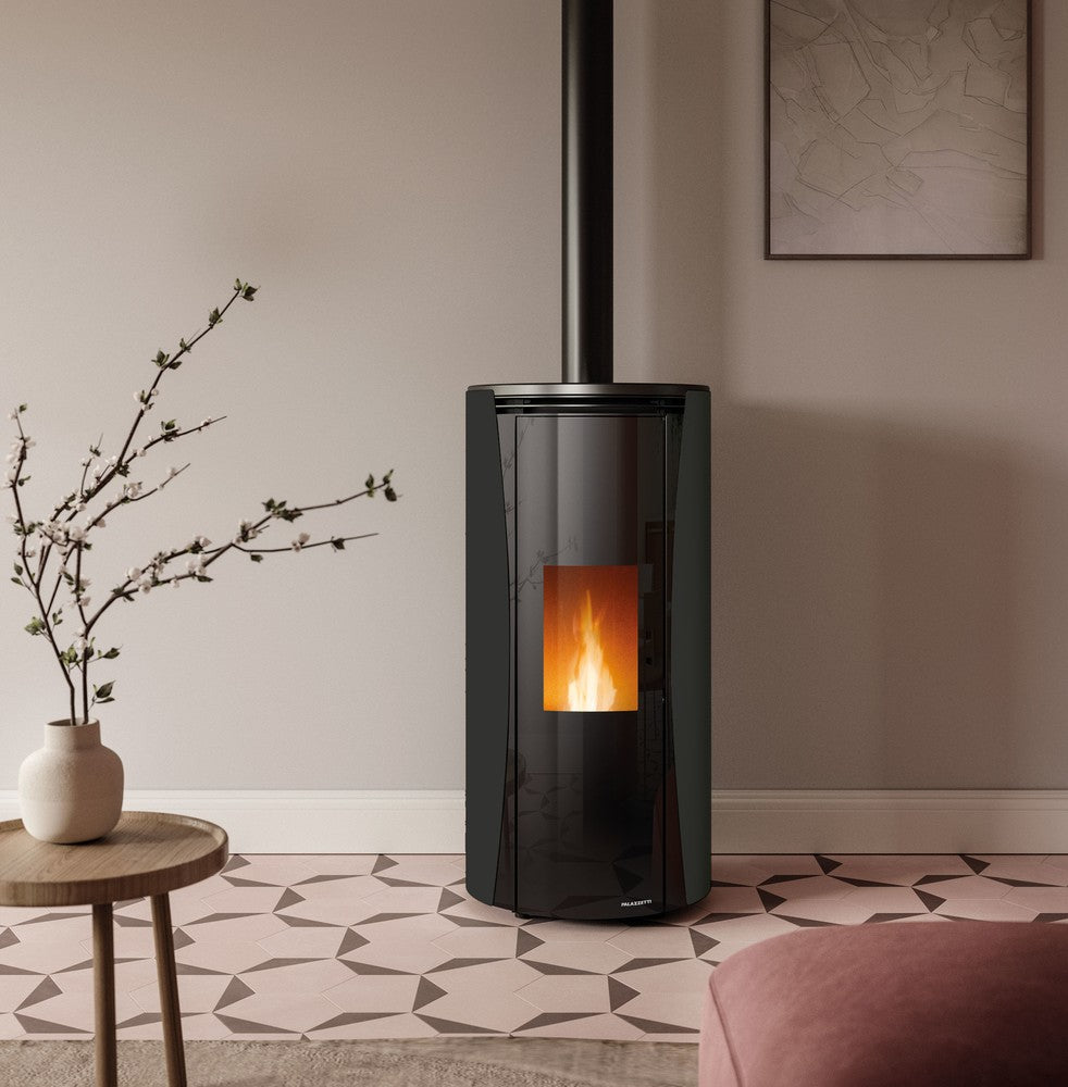 Stufa a Pellet ad Aria Palazzetti Ecofire Vivi TC US 6 Kw - Vari Colori