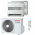 Condizionatore Climatizzatore Toshiba Dual Split Inverter Console Pavimento R-32 7000+10000 BTU RAS-2M14G3AVG-E  Wi-Fi Optional