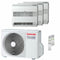 Condizionatore Climatizzatore Toshiba Trial Split Inverter Console Pavimento R-32 7000+7000+10000 BTU RAS-3M18G3AVG-E Wi-Fi Optional