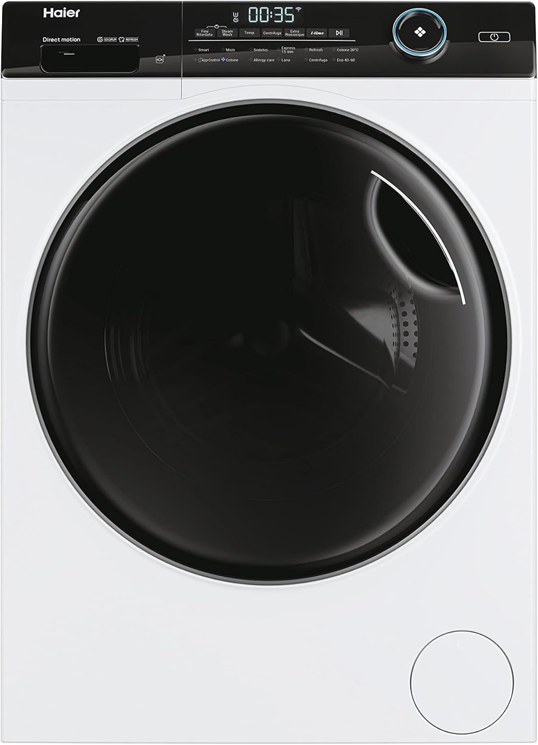 Lavatrice Libera Installazione Caricamento Frontale Haier I-Pro Series 5 HW100-B14959U1 10 kg 1400 Giri/min Bianco