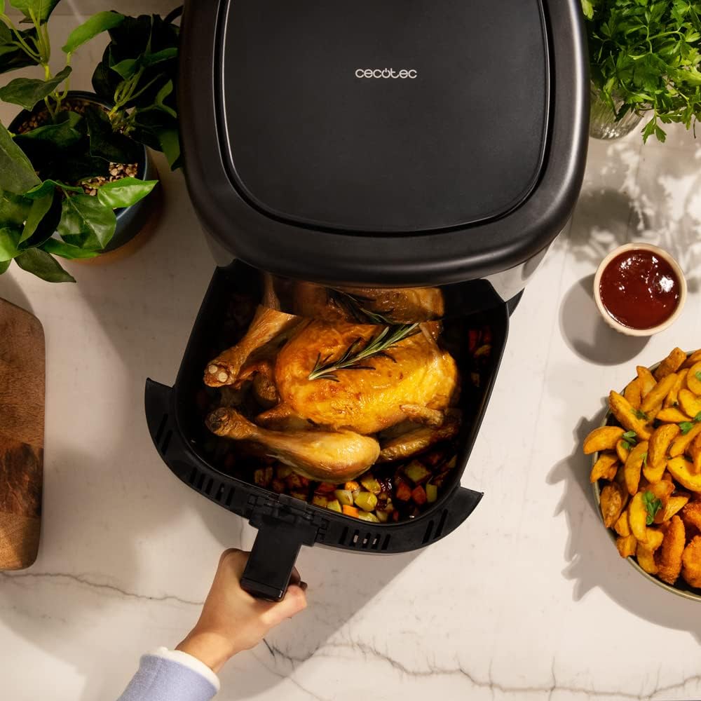 Friggitrice ad Aria Calda Cecotec Cecofry Bombastik 6000 Full Singolo 6 L Indipendente 1700 W Nero
