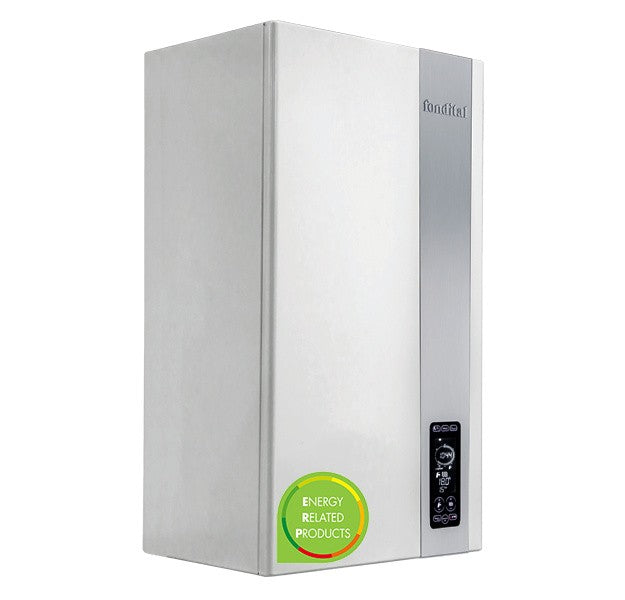 Caldaia Fondital Itaca KC 28 a condensazione ErP metano 28 kW completa di kit per scarico fumi