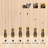 INGCO Assortimento di 6 Giraviti Con Impronta ad Intaglio e Croce